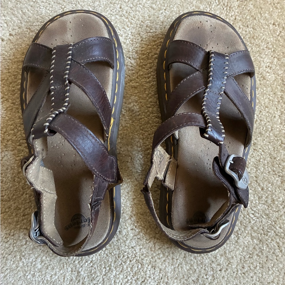Brown Leather Sandals